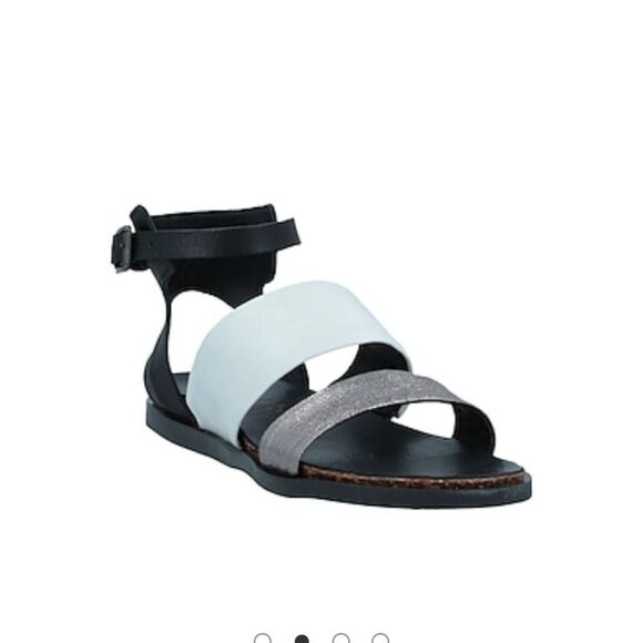 LILIMILL all black sandals size 39 - Picture 12 of 13